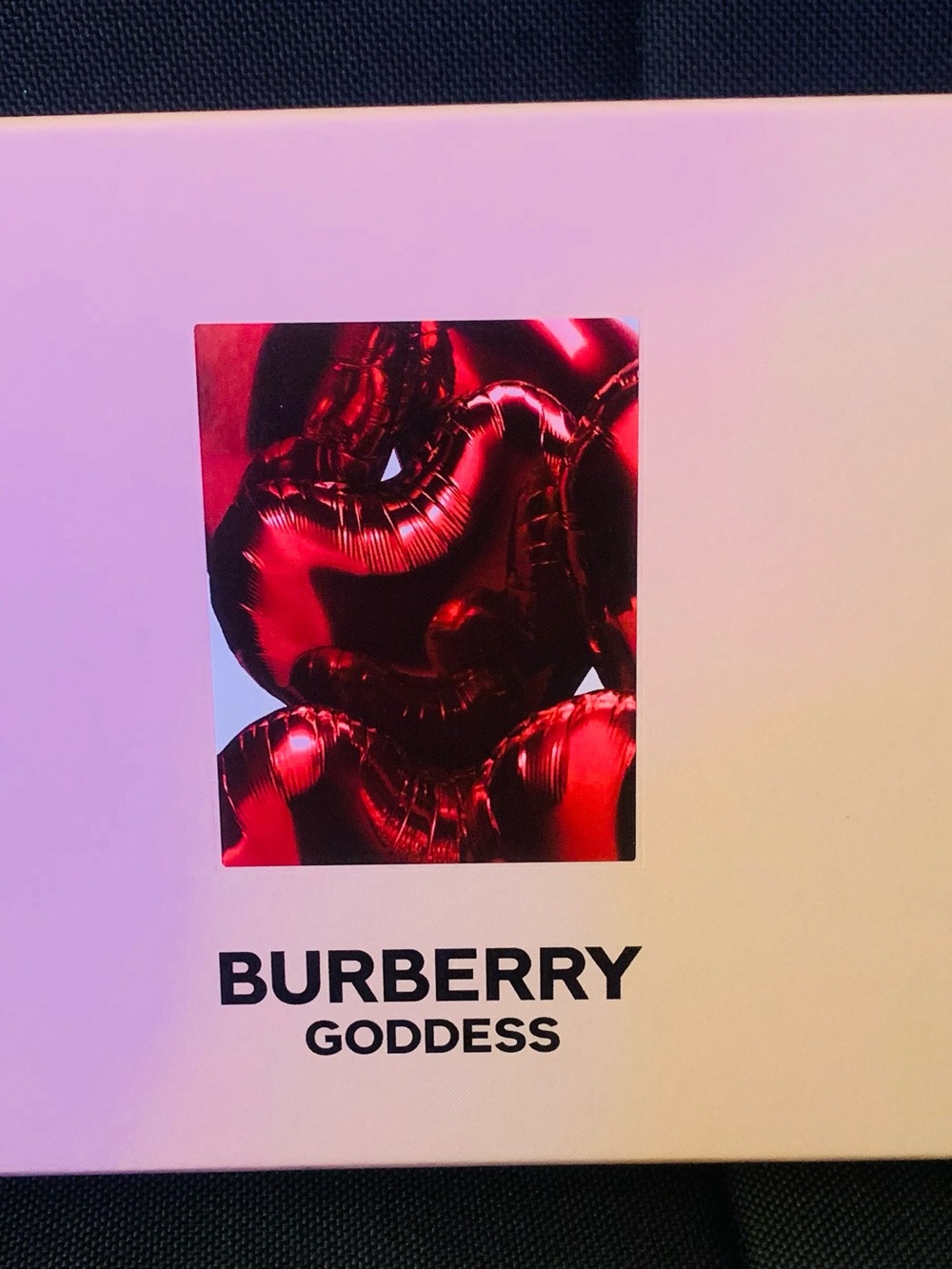 Burberry Goddess Box with Red Heart Artwork